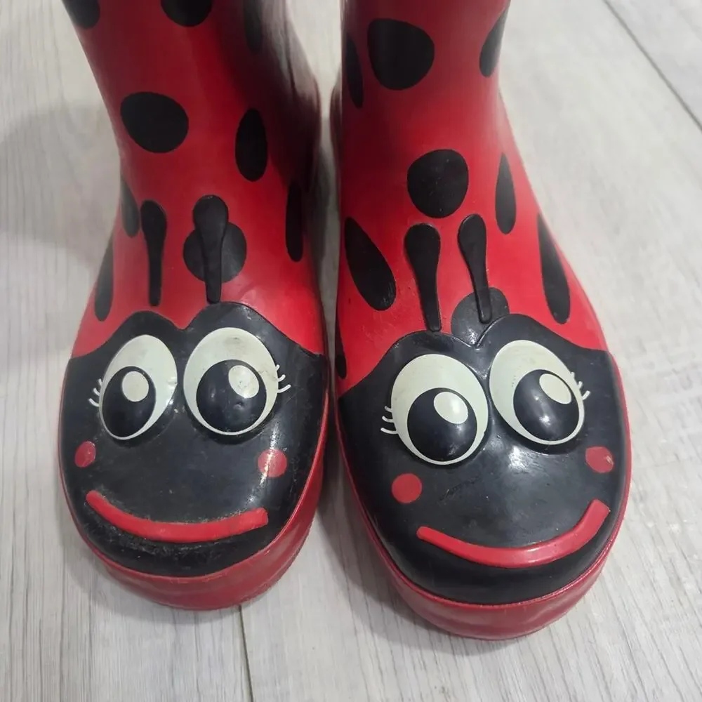 Western Chief Red Ladybug Children's Boots
